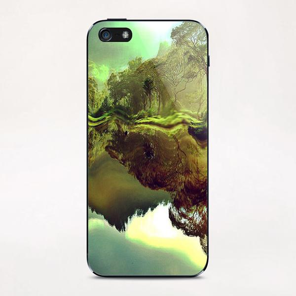 wobbly jungle iPhone & iPod Skin by vividvivi