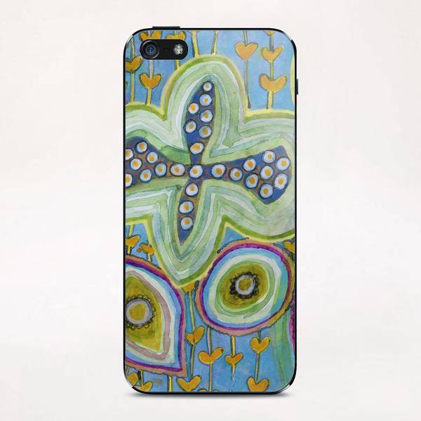 Peaceful Heartfelt Flower Power   iPhone & iPod Skin by Heidi Capitaine