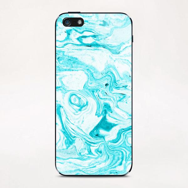 Ocean Blue Marble iPhone & iPod Skin by Uma Gokhale