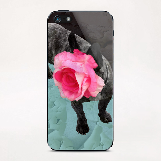 Romantic French Bulldog iPhone & iPod Skin by Ivailo K
