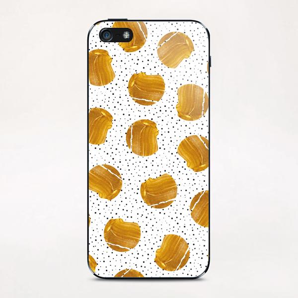 Stay Gold iPhone & iPod Skin by Uma Gokhale