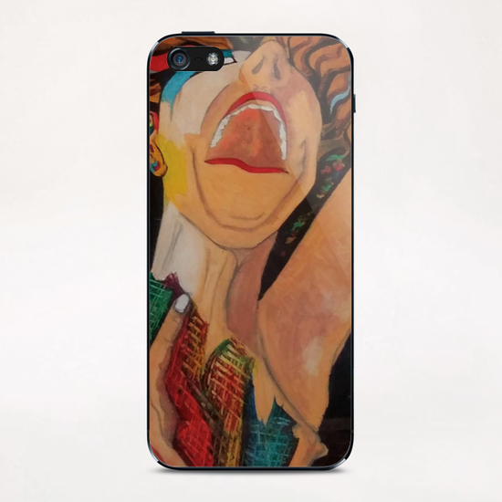 the cry for freedom iPhone & iPod Skin by frayartgrafik