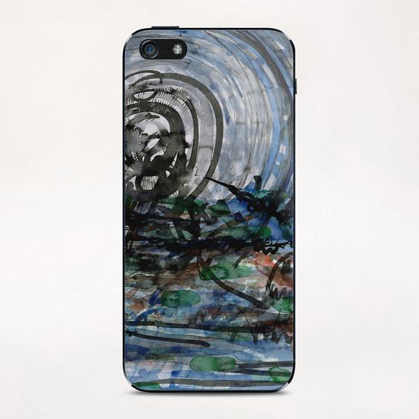 Whirling Hurricane iPhone & iPod Skin by Heidi Capitaine