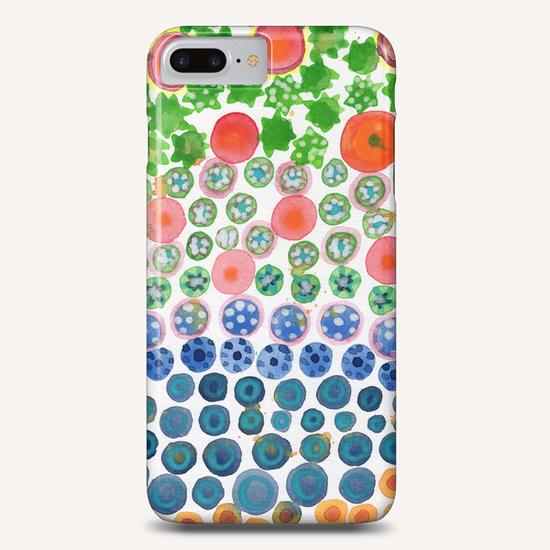 Playful Green Stars and Colorful Circles Pattern  Phone Case by Heidi Capitaine