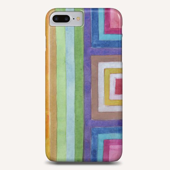 An Orange Gap between Outlined Squares  Phone Case by Heidi Capitaine