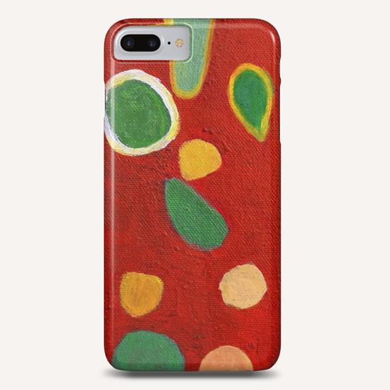 Scattered Things over Red  Phone Case by Heidi Capitaine