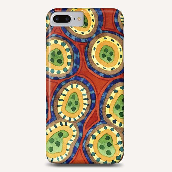 Folcloristic Ringed Circles Pattern  Phone Case by Heidi Capitaine