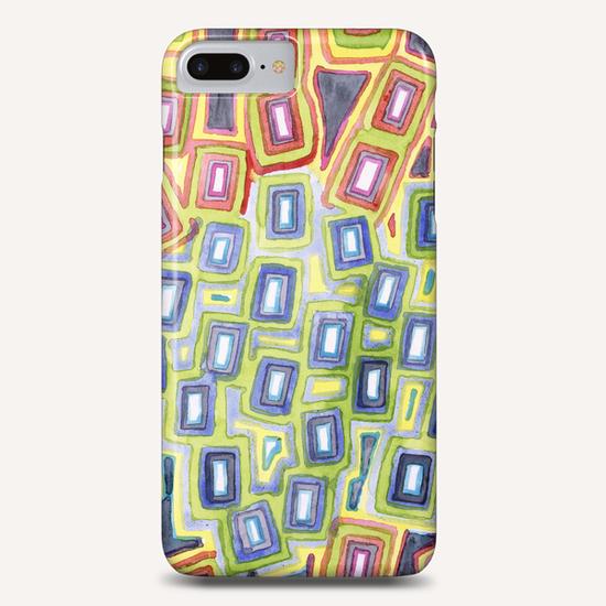 Pattern with few Restraining Black Lines Phone Case by Heidi Capitaine