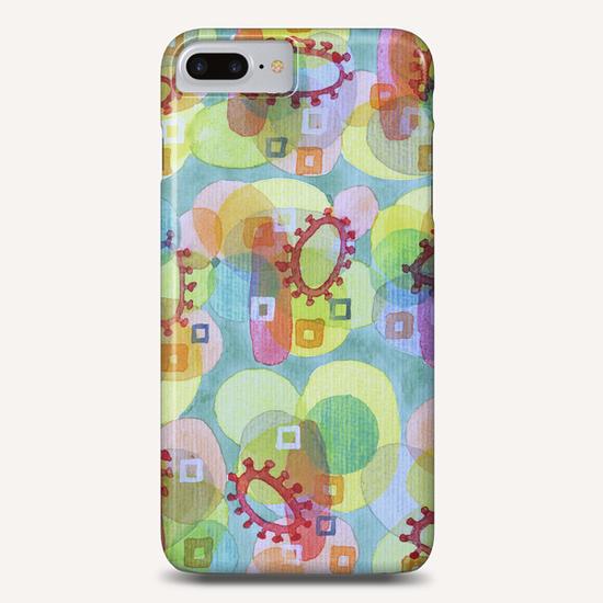 Lovely Pattern with Red Rings  Phone Case by Heidi Capitaine