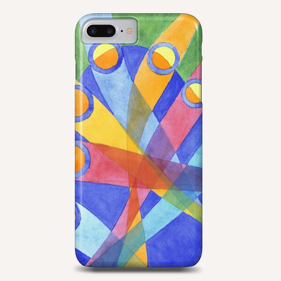 . Mingling Colored Stripes  Phone Case by Heidi Capitaine