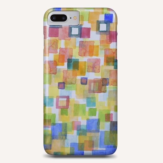 Light Squares and Frames Pattern Phone Case by Heidi Capitaine