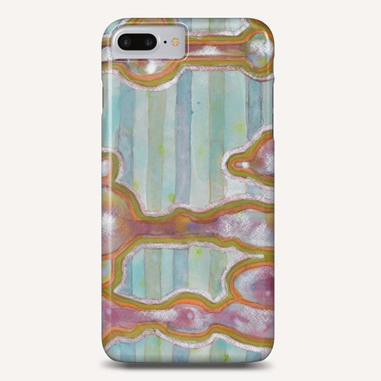 Iridescent Splashes and Stripes Phone Case by Heidi Capitaine