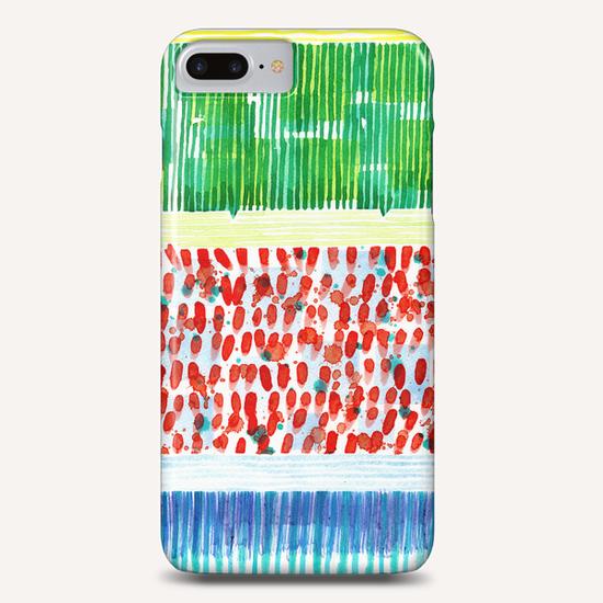 Joyful Stacked Patterns in High Format  Phone Case by Heidi Capitaine