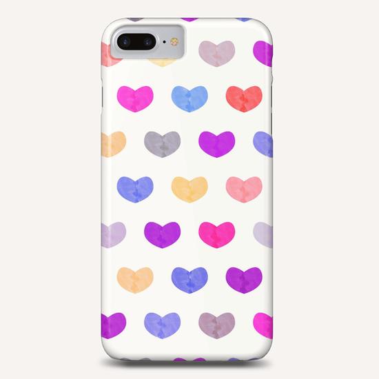 Cute Hearts #2 Phone Case by Amir Faysal