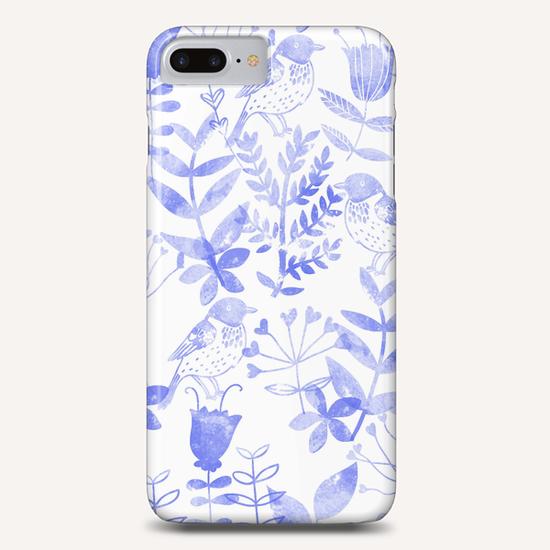 ABSTRACT FLORAL AND BIRDS X 0.2 Phone Case by Amir Faysal