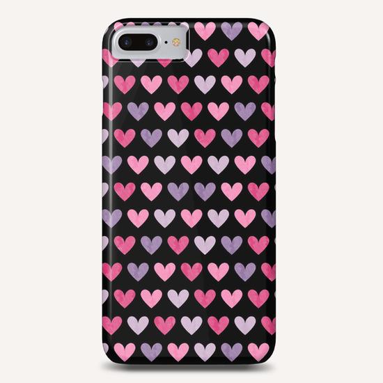 Cute Hearts Phone Case by Amir Faysal