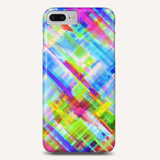 Colorful digital art splashing G468 Phone Case by MedusArt