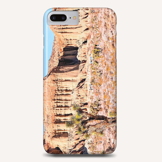 cactus in the desert with blue sky in summer at California,  USA Phone Case by Timmy333