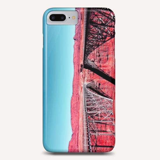 bridge in the desert with blue sky in the USA Phone Case by Timmy333