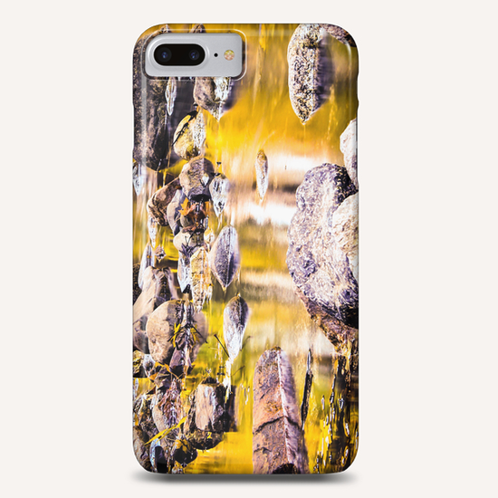 rock and stone in the river with the summer sunset light Phone Case by Timmy333