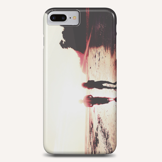 walking on the with sunset light in summer Phone Case by Timmy333