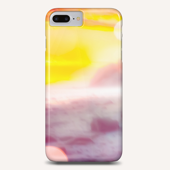 sunset sky at the beach in summer with bokeh light abstract Phone Case by Timmy333