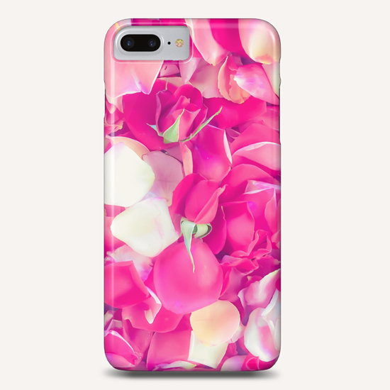 pink roses background Phone Case by Timmy333