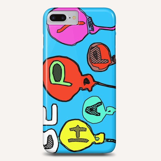 be happy with colorful balloon Phone Case by Timmy333