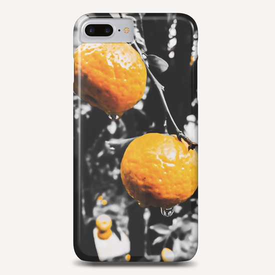 fresh orange fruit in the garden Phone Case by Timmy333