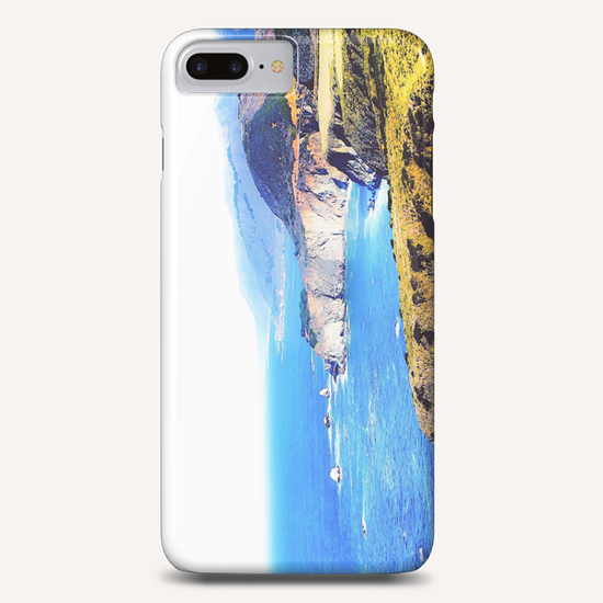 mountain with ocean view at Big Sur, Highway 1, California, USA Phone Case by Timmy333