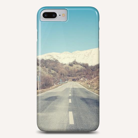 Road with Mountain Phone Case by Salvatore Russolillo