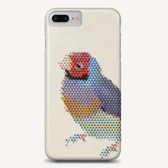 Red Head Bird Phone Case by Alex Xela