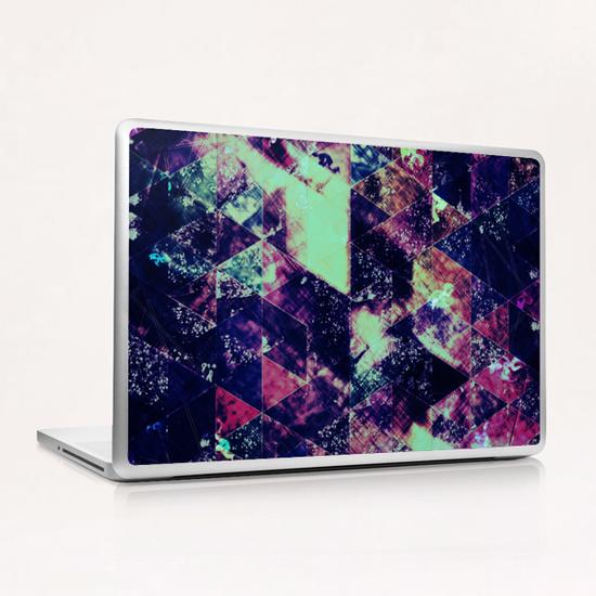 Abstract Geometric Background #4 Laptop & iPad Skin by Amir Faysal