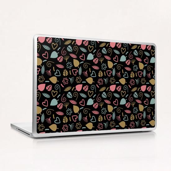 LOVELY FLORAL PATTERN #6 Laptop & iPad Skin by Amir Faysal