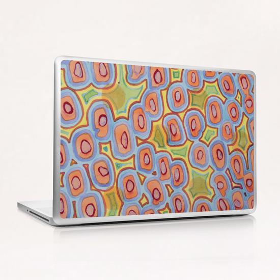 Pastel Colored Circles Pattern Laptop & iPad Skin by Heidi Capitaine