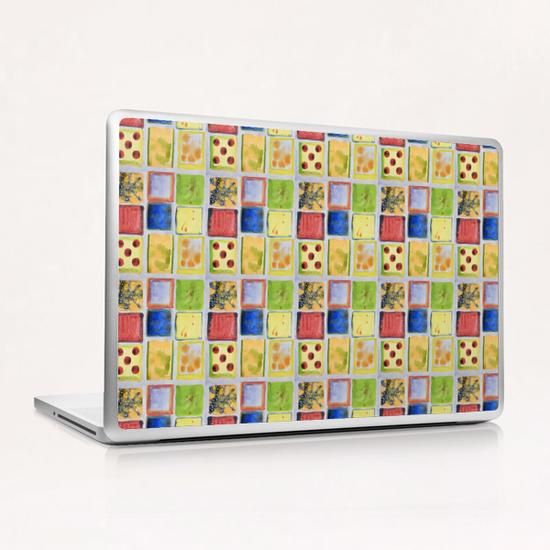 Nine Squares Showing Off  Laptop & iPad Skin by Heidi Capitaine