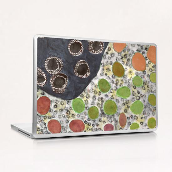 Playful Yin and Yang Pattern Laptop & iPad Skin by Heidi Capitaine