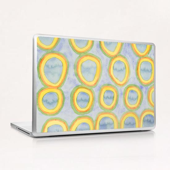 Filled Rainbow Circles Laptop & iPad Skin by Heidi Capitaine