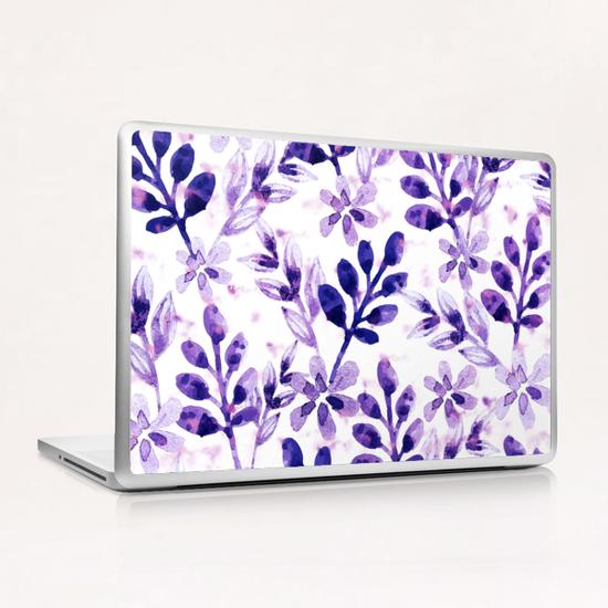 Watercolor Floral X 0.3 Laptop & iPad Skin by Amir Faysal