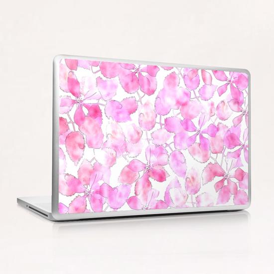 Watercolor Floral X 0.1 Laptop & iPad Skin by Amir Faysal