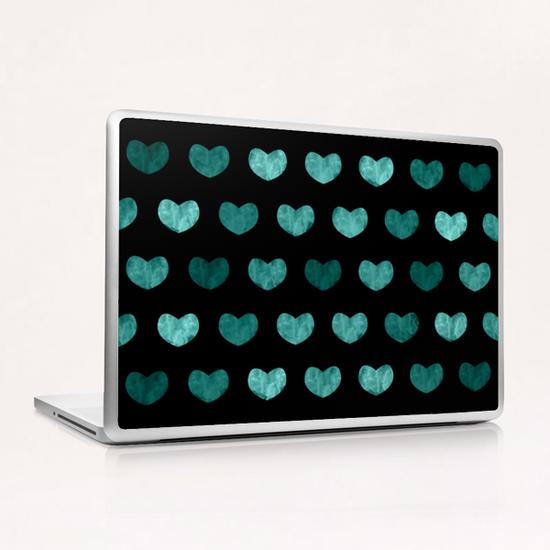 Cute Hearts #3 Laptop & iPad Skin by Amir Faysal