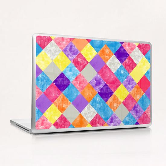 Lovely Geometric Background #4 Laptop & iPad Skin by Amir Faysal