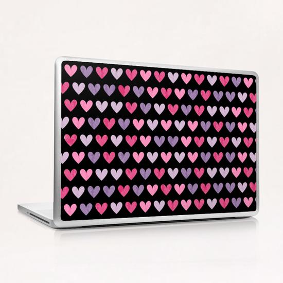 Cute Hearts Laptop & iPad Skin by Amir Faysal