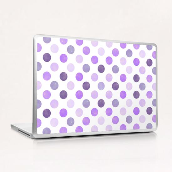 Watercolor Polka Dots  Laptop & iPad Skin by Amir Faysal