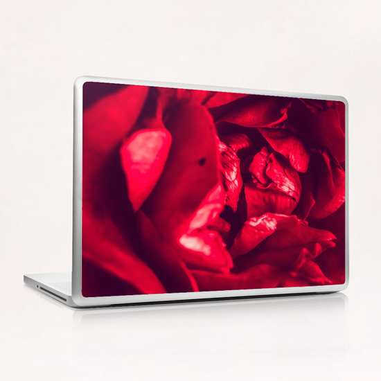 blooming red rose  Laptop & iPad Skin by Timmy333