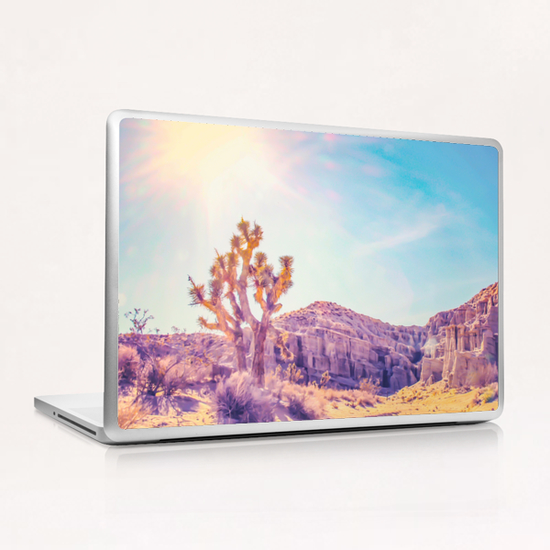 cactus at the desert in summer with strong sunlight Laptop & iPad Skin by Timmy333