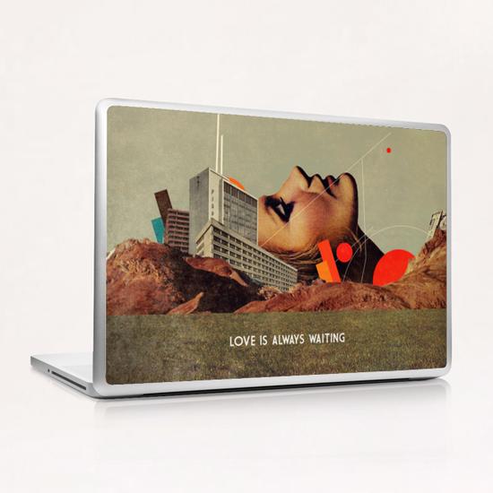 Love Is Always Waiting Laptop & iPad Skin by Frank Moth