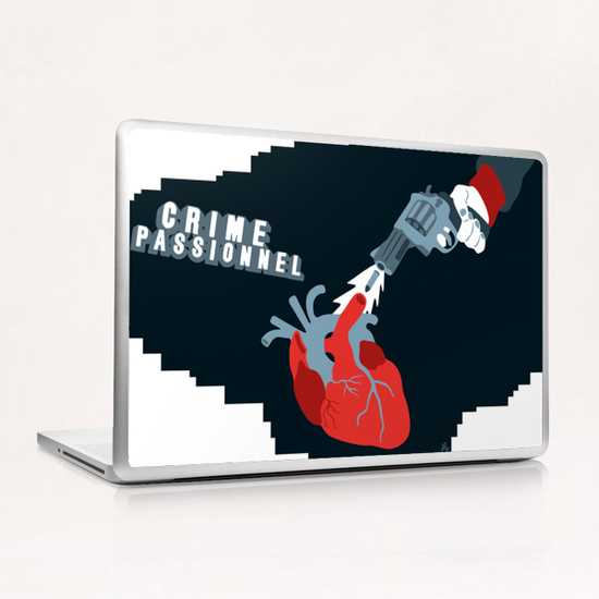 CRIME OF PASSION Laptop & iPad Skin by Francis le Gaucher