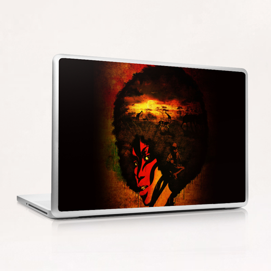 Afroca Laptop & iPad Skin by dEMOnyo