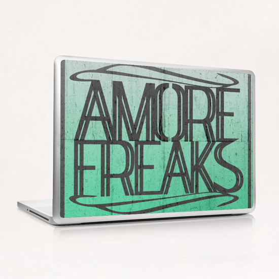 AMORE FREAKS Laptop & iPad Skin by Chrisb Marquez